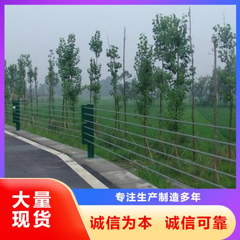 钢丝绳护栏道路护栏以质量求生存当地厂家