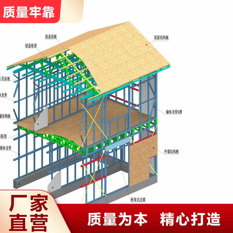 【6轻钢别墅材料一站式服务用心制作】服务始终如一