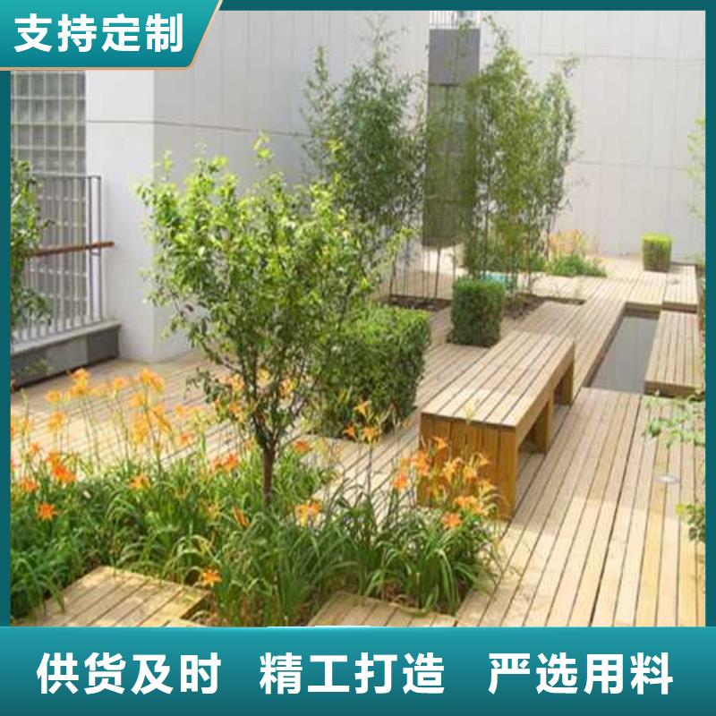 防腐木别墅景观厂家定制青岛市仁兆镇以质量求生存