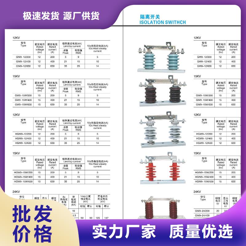 高压隔离开关,[柱式绝缘子]厂家售后完善当地公司