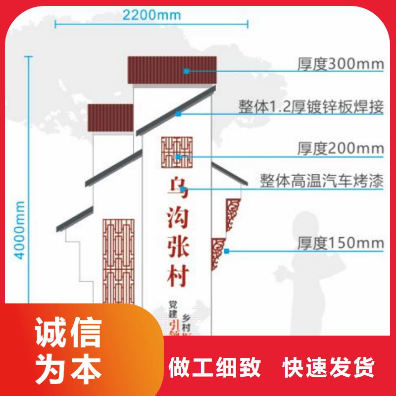 旅游景区导视标牌型号齐全本地生产厂家